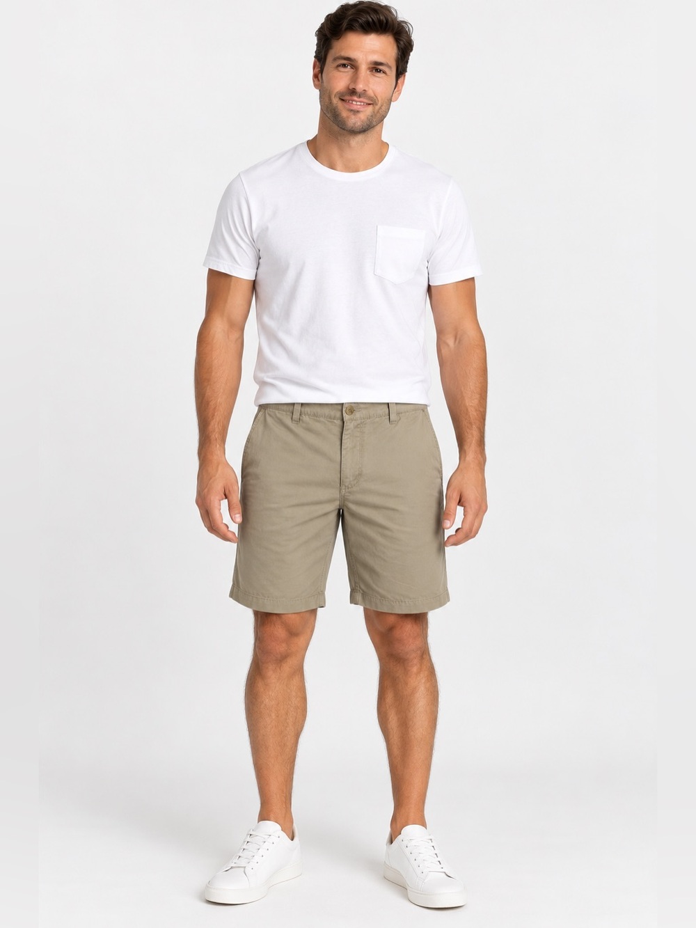 Woolrich Men’s Khaki Cotton Shorts Size 32